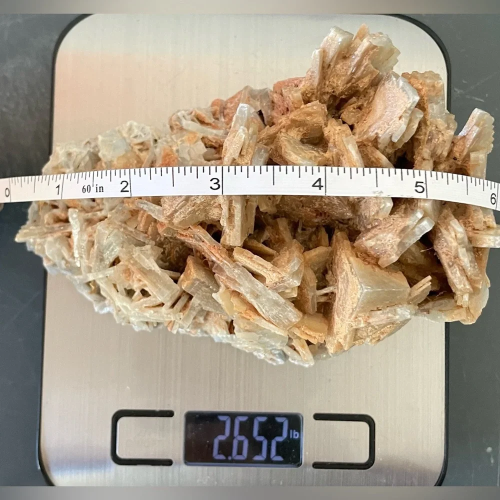 Blue Barite from Morocco - Picture 10 of 10